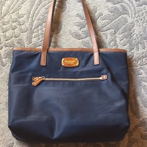 Navy blue Michael Kors Purse
